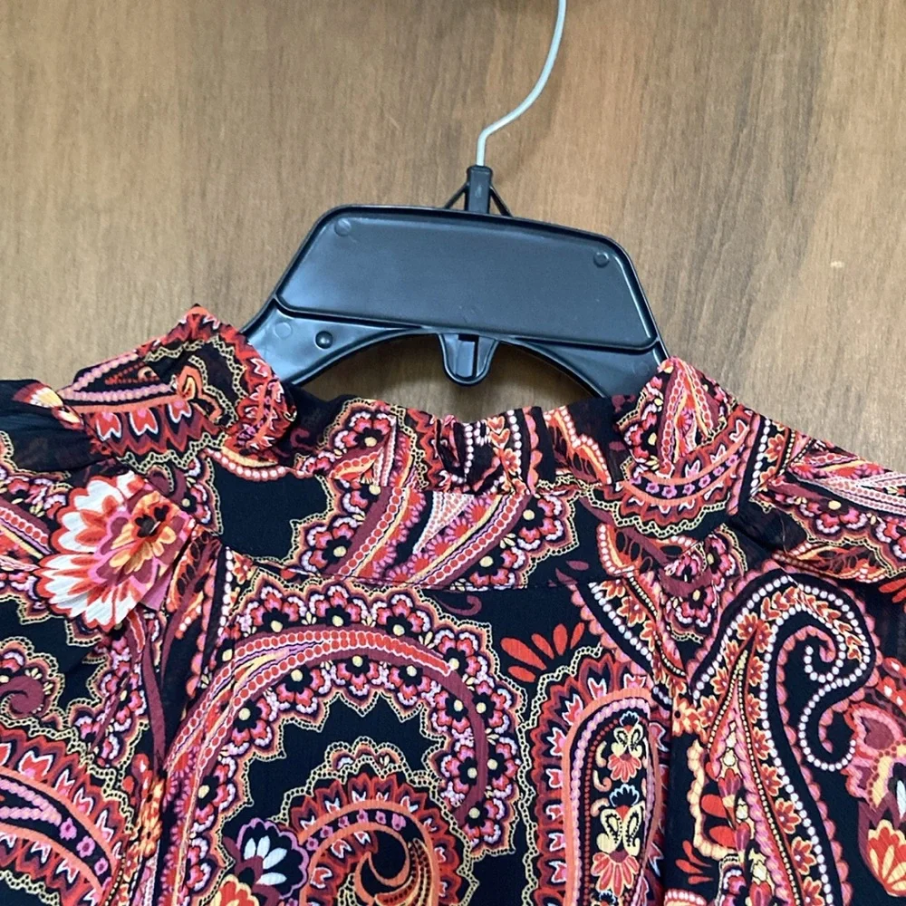 Relisted Harper 241 boho paisley floral print dress 20W - Picture 14 of 17